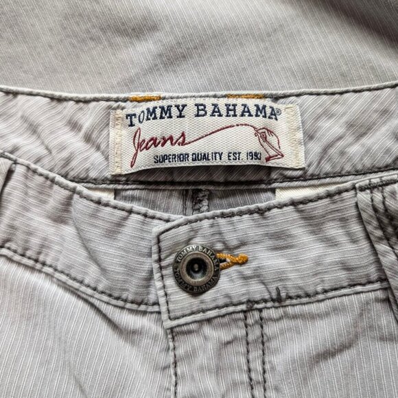 Tommy Bahama Grey Chino Shorts - Picture 4 of 5